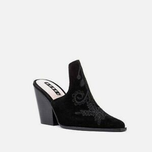 Rebel Wilson Rhythm and blues Ava chunky heeled mules size 10wide